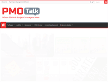 Tablet Screenshot of pmotalk.com